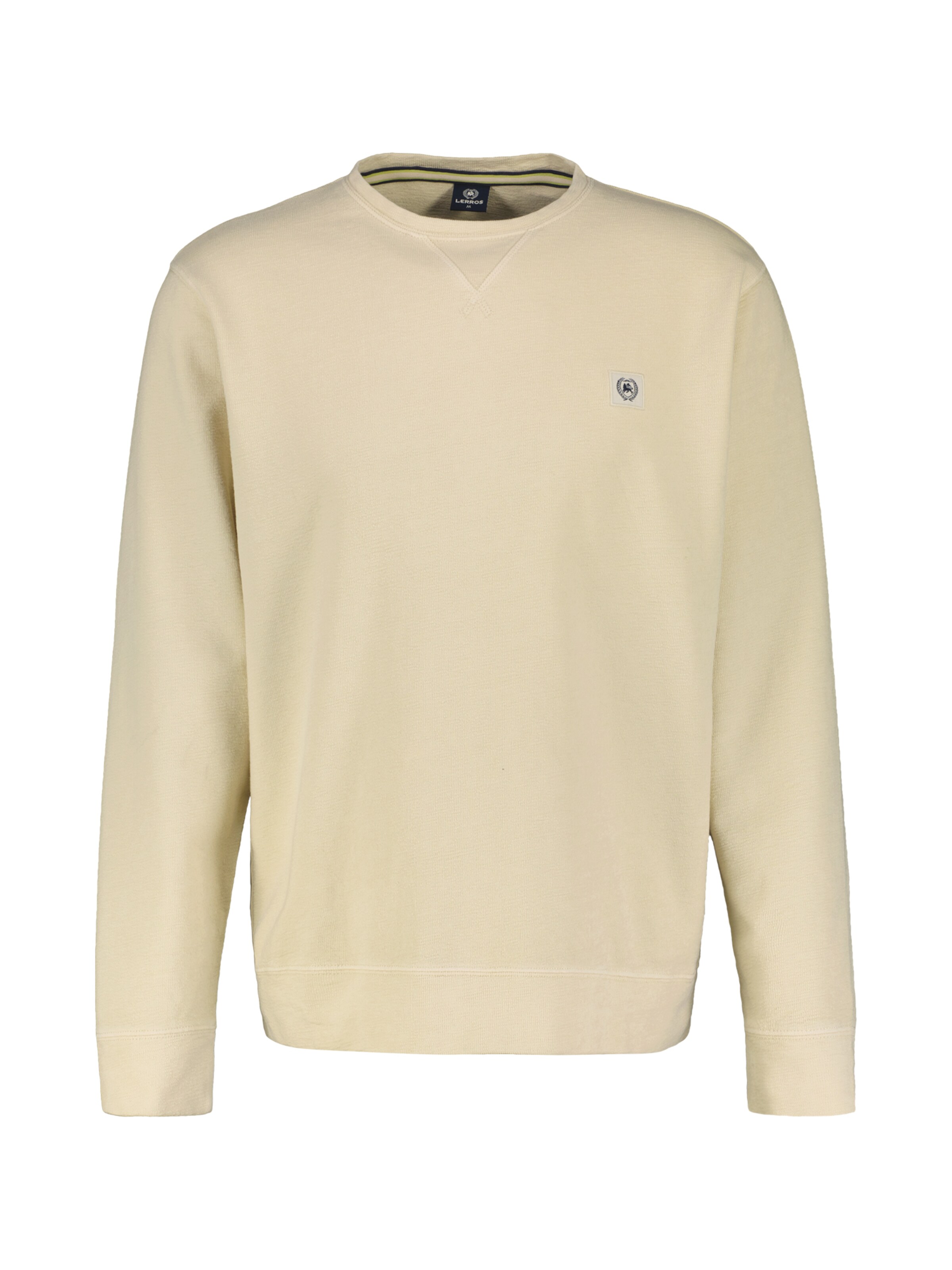 LERROS Urbaner Sweatshirtstyle, weiche Haptik in Beige: Vorderseite