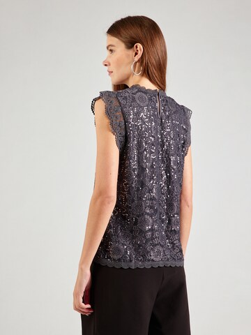PIECES Blusentop 'PCOLLINE' in Grau