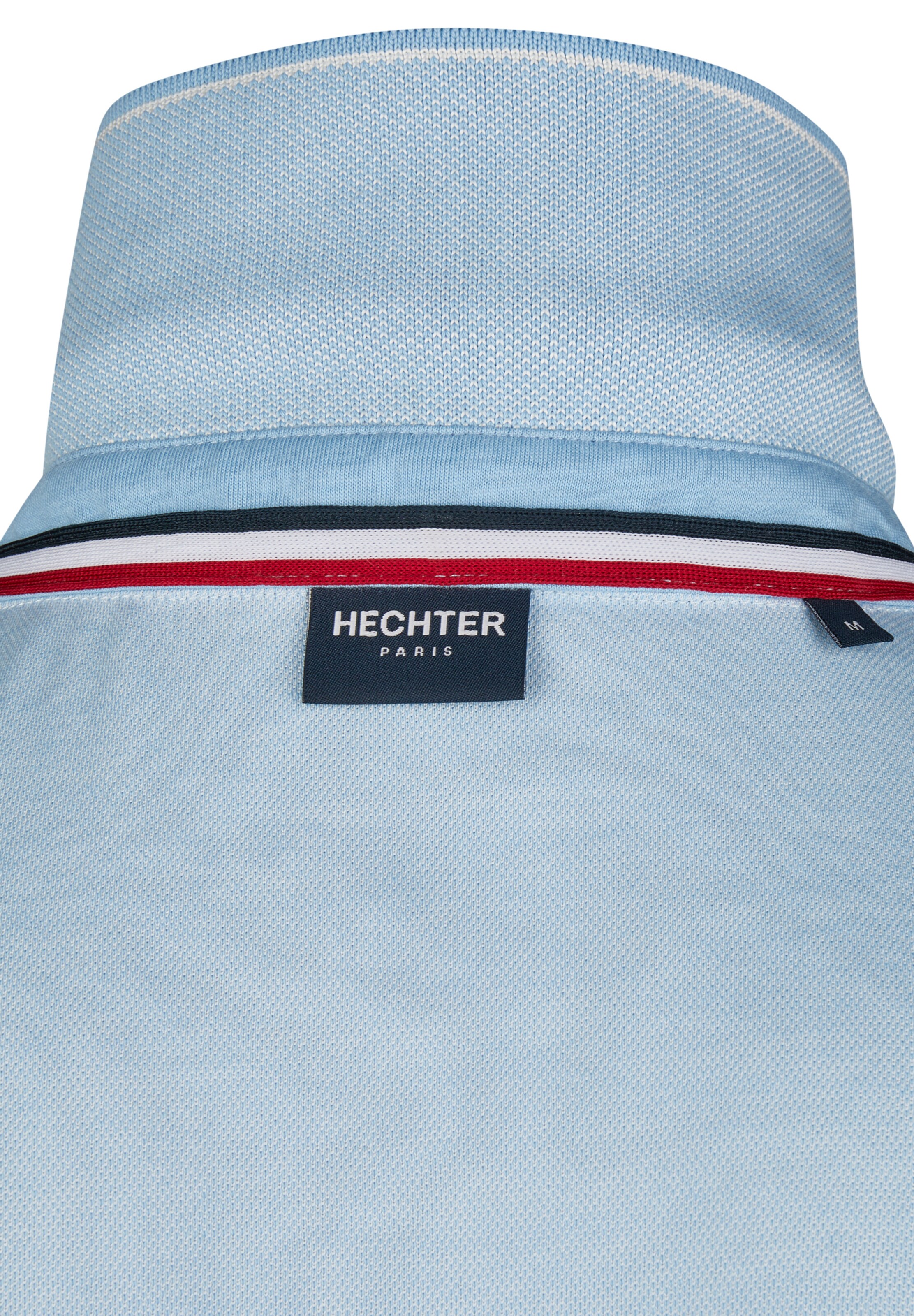 T-Shirt 'Pique' HECHTER PARIS en bleu