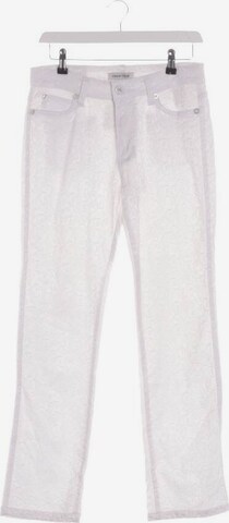 Cavalli Class Pants in L in White: front