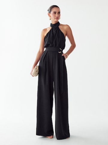 BWLDR Jumpsuit 'Crest' in Schwarz