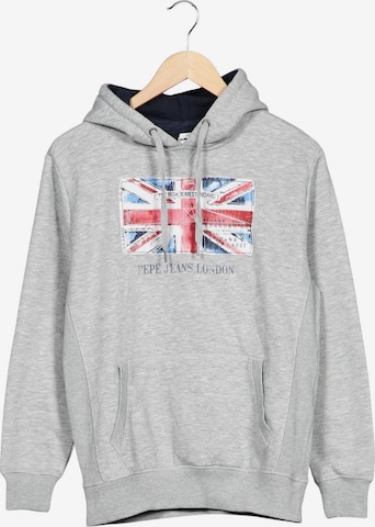 Pepe Jeans Kapuzenpullover S in Grau: Vorderseite