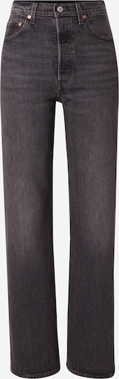 LEVI'S ® Jeans 'RIBCAGE' in black denim, Produktansicht