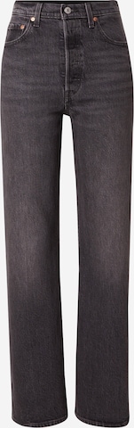 juoda LEVI'S ® Standartinis Džinsai 'Ribcage Full Length': priekis