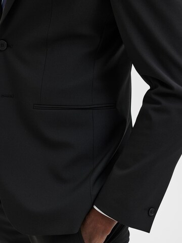 SELECTED Slim Fit Sakko 'Josh' in Schwarz