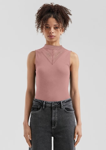 QS Top in Roze: voorkant