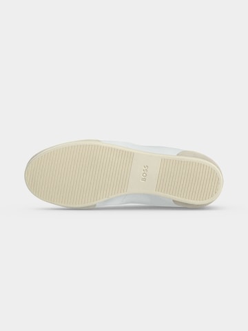 BOSS Låg sneaker 'Solenne' i vit