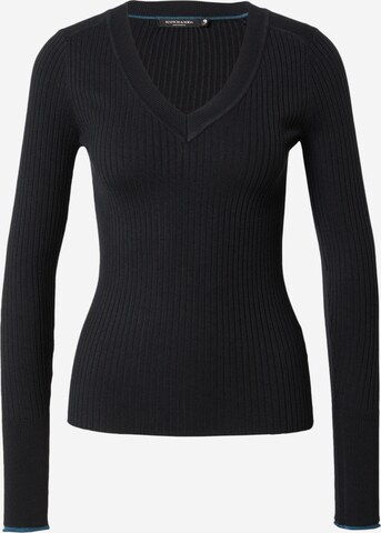 Pull-over SCOTCH & SODA en noir : devant