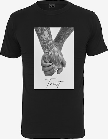 MT Men T-Shirt 'Trust 2.0' in Schwarz: predná strana