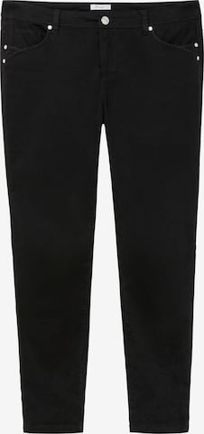 SHEEGO Skinny Housut värissä musta: etupuoli