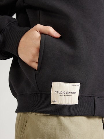 Veste mi-saison 'Studio Edition' ALPHA INDUSTRIES en noir