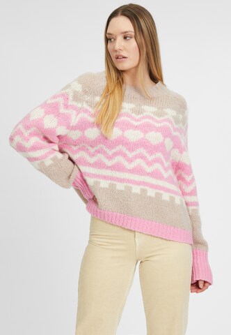 Frogbox Pullover in Beige: Vorderseite