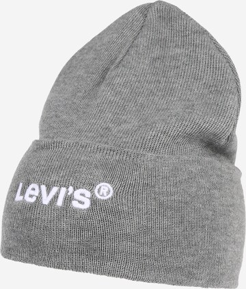 LEVI'S ® Beanie in Grey: front