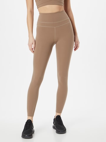 Skinny Pantaloni sport 'Let's move' de la Varley pe gri: față