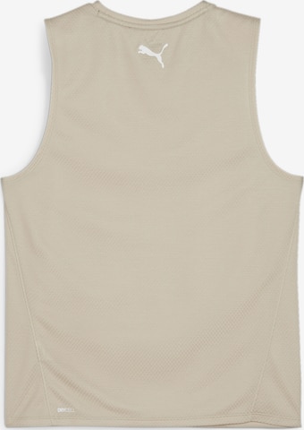 PUMA Sporttop in Beige