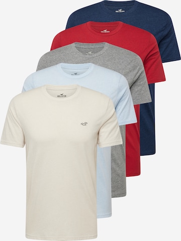 Shirt Navy Light blue mottled grey Red Wool white XS