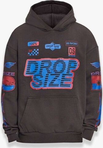 Dropsize Sweatshirt in Zwart: voorkant