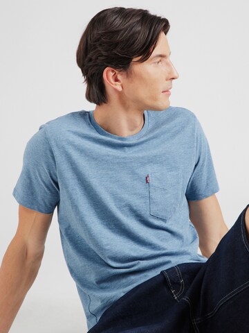 LEVI'S ®Majica 'CLASSIC' - plava boja: prednji dio
