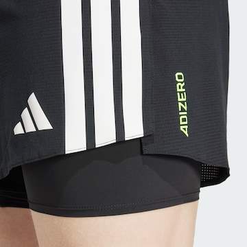 ADIDAS PERFORMANCE Slim fit Workout Pants 'Adizero' in Black