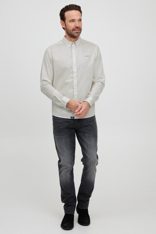 FQ1924 Regular Fit Langarmhemd 'Halvar' in Weiß