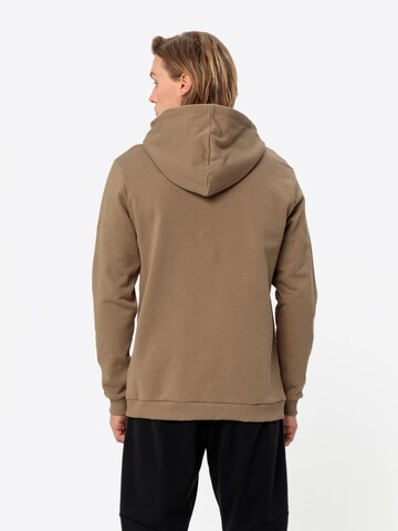 VAUDE Sports sweatshirt 'Manukau' in Brown