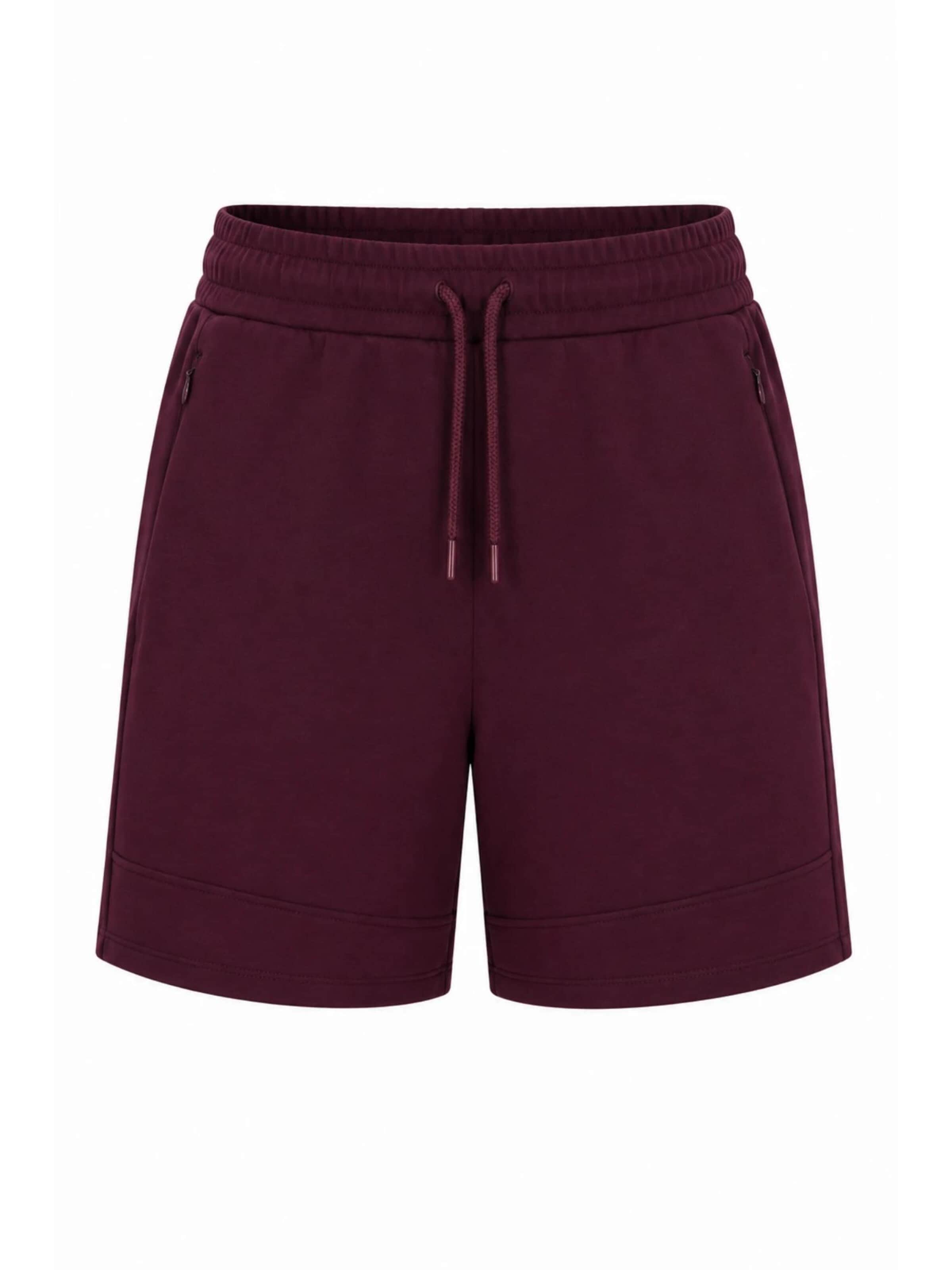 True North Loose fit Pants in Red: front