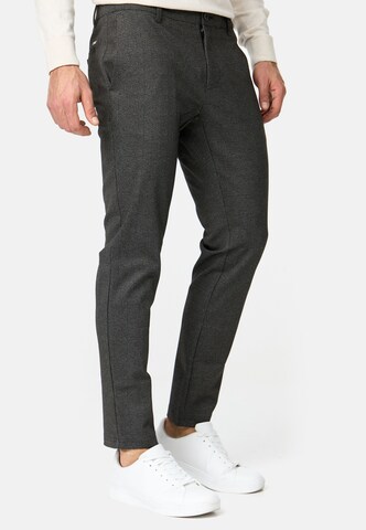 Coupe slim Pantalon chino 'Luca' JEFF en gris