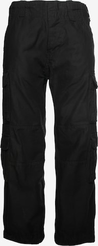 Loosefit Pantalon cargo MJ Gonzales en noir : devant