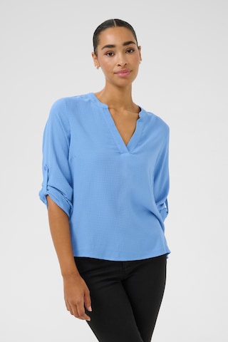 Kaffe Bluse 'KAmalle' in Blau: Vorderseite