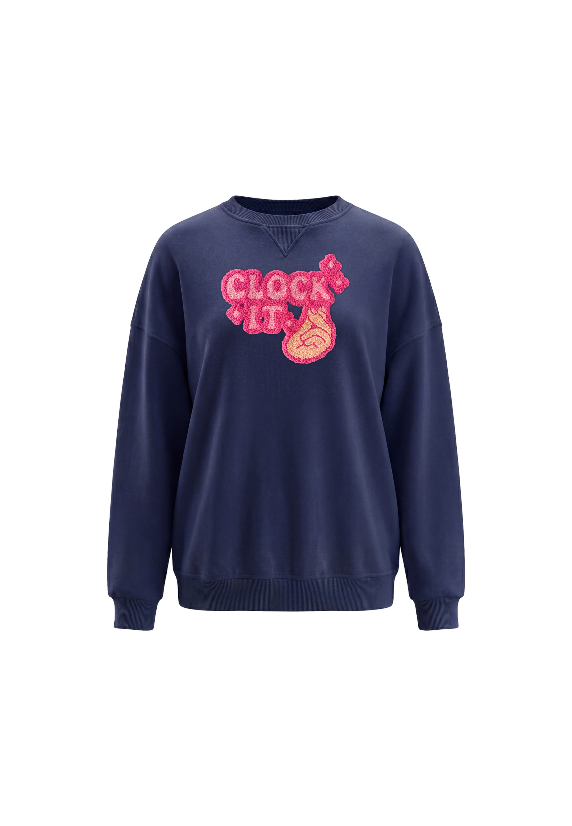 MYMO - Sudadera en azul: frente