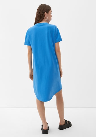 QS Oversized jurk in Blauw