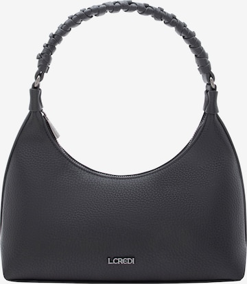 Sac bandoulière 'Raifa' L.CREDI en noir : devant