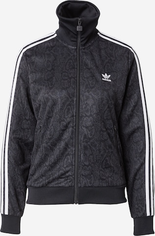 ADIDAS ORIGINALS - Sudadera con cremallera 'SNAKE' en gris: frente