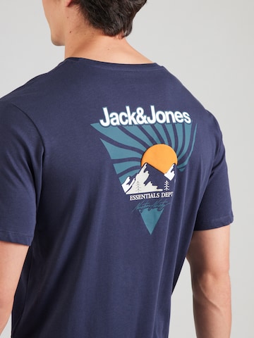 Tricou 'JJMINE' de la JACK & JONES pe albastru