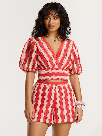 Camicia da donna 'Imaia' di Shiwi in rosso: frontale