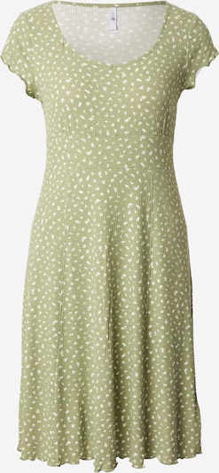 Hailys Mekko 'Lo44ri' koossa 34 värissä khaki / valkoinen, Tuotenäkymä