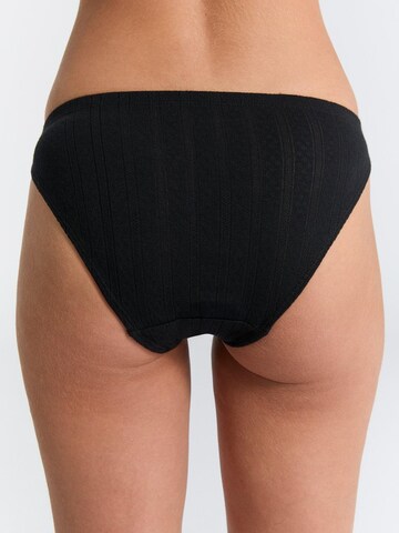 Albero Natur Panty 'Bio-Baumwoll-Slip Jacquard - 2er Pack' in Black