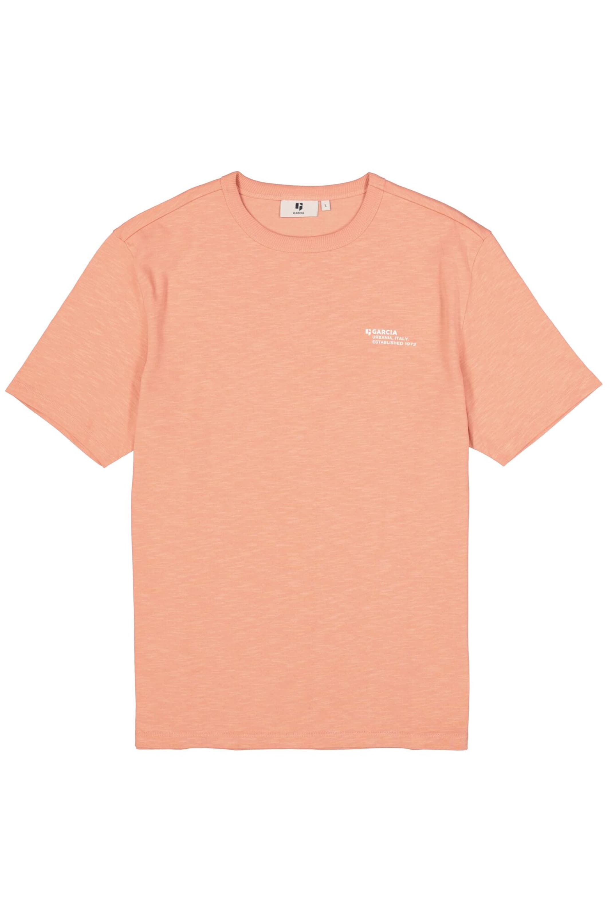 GARCIA Shirt in Oranje: voorkant