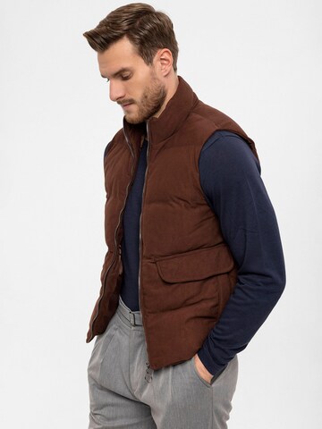 Gilet Antioch en marron