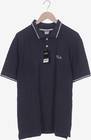 FILA Shirt in XL in Blue: front