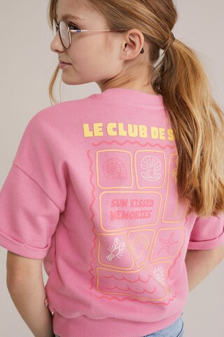 WE FashionSweater majica - roza boja