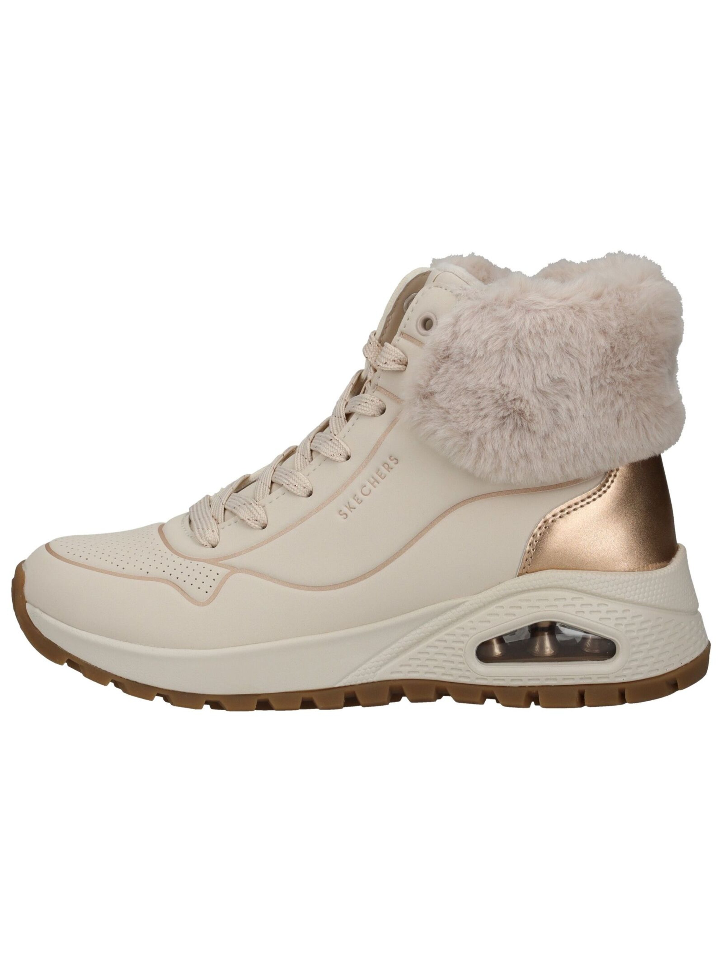 Stivaletto stringato di SKECHERS in beige