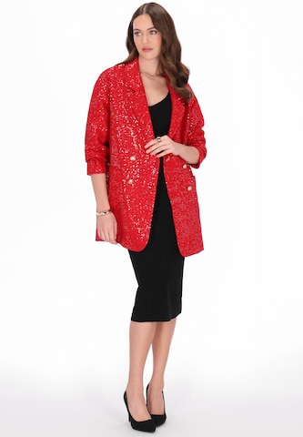 Blazer faina en rouge