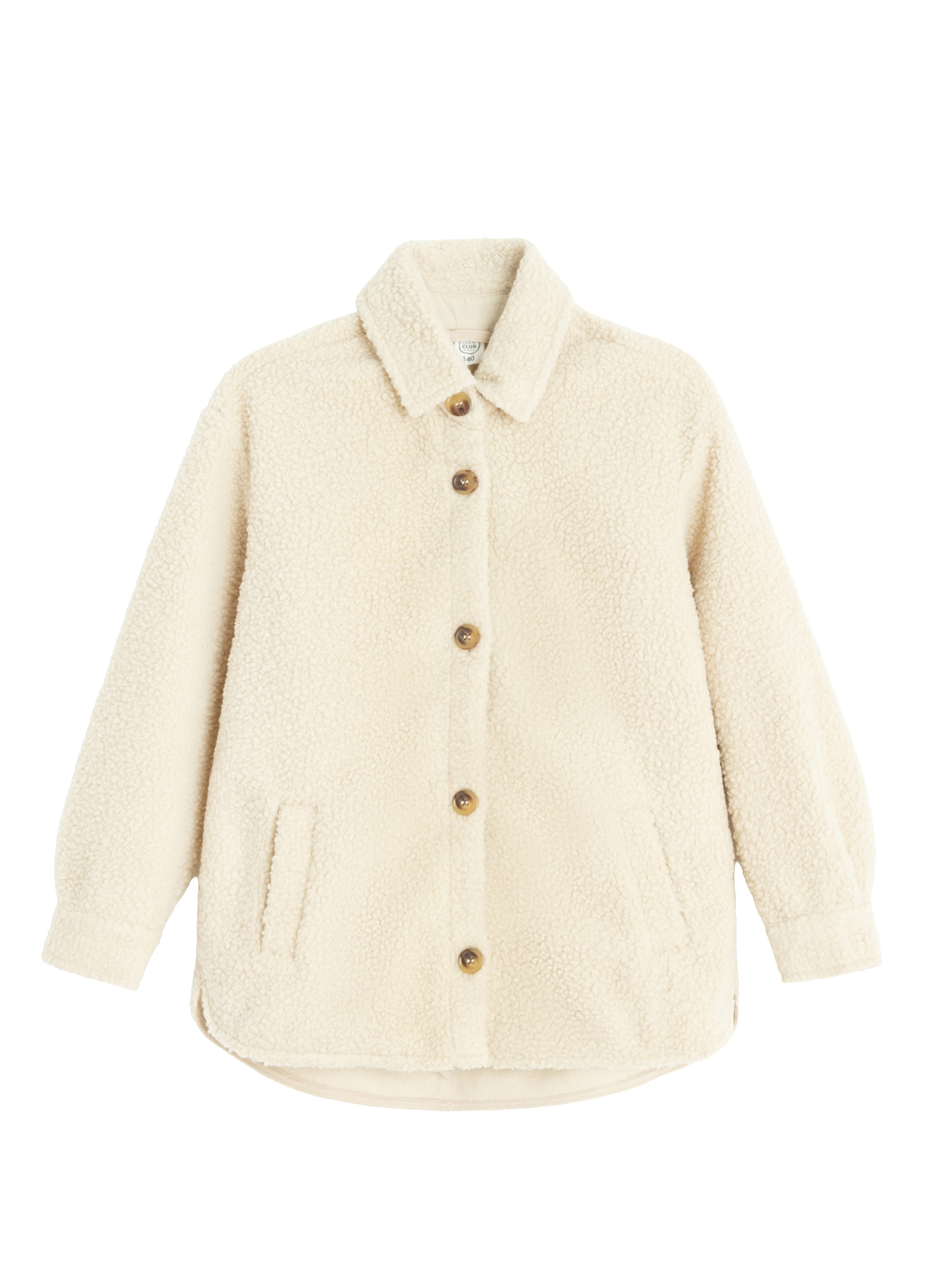 COOL CLUB by SMYK Fleece jas in Wit: voorkant
