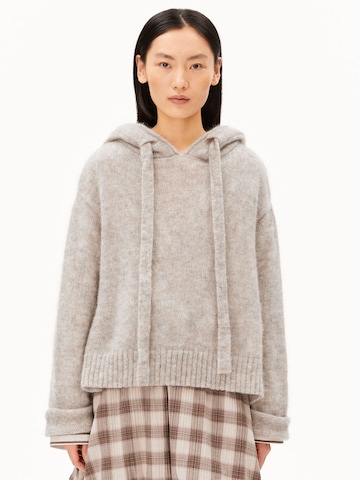 ARMEDANGELS Strickpullover MOHAIR BLEND in Grau: Vorderseite