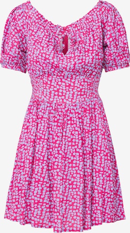 Laurella Mekko värissä vaaleanpunainen: etupuoli
