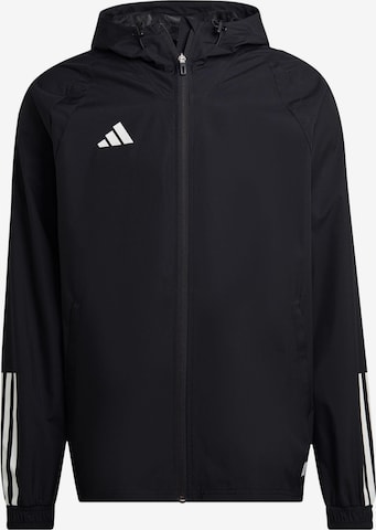 ADIDAS PERFORMANCE Sportjacke 'Tiro 23'' in Schwarz: predná strana