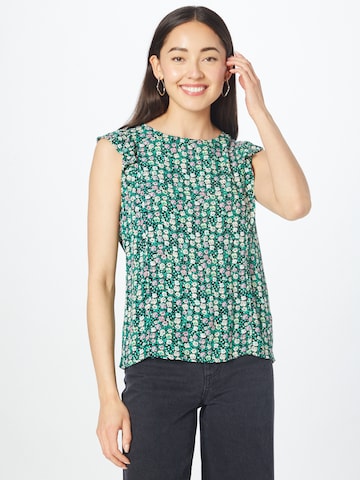 ICHI Blouse 'IHMARRAKECH' in Green: front