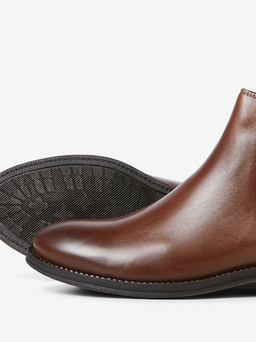 JACK & JONES Chelsea boots 'Wargo' in Bruin