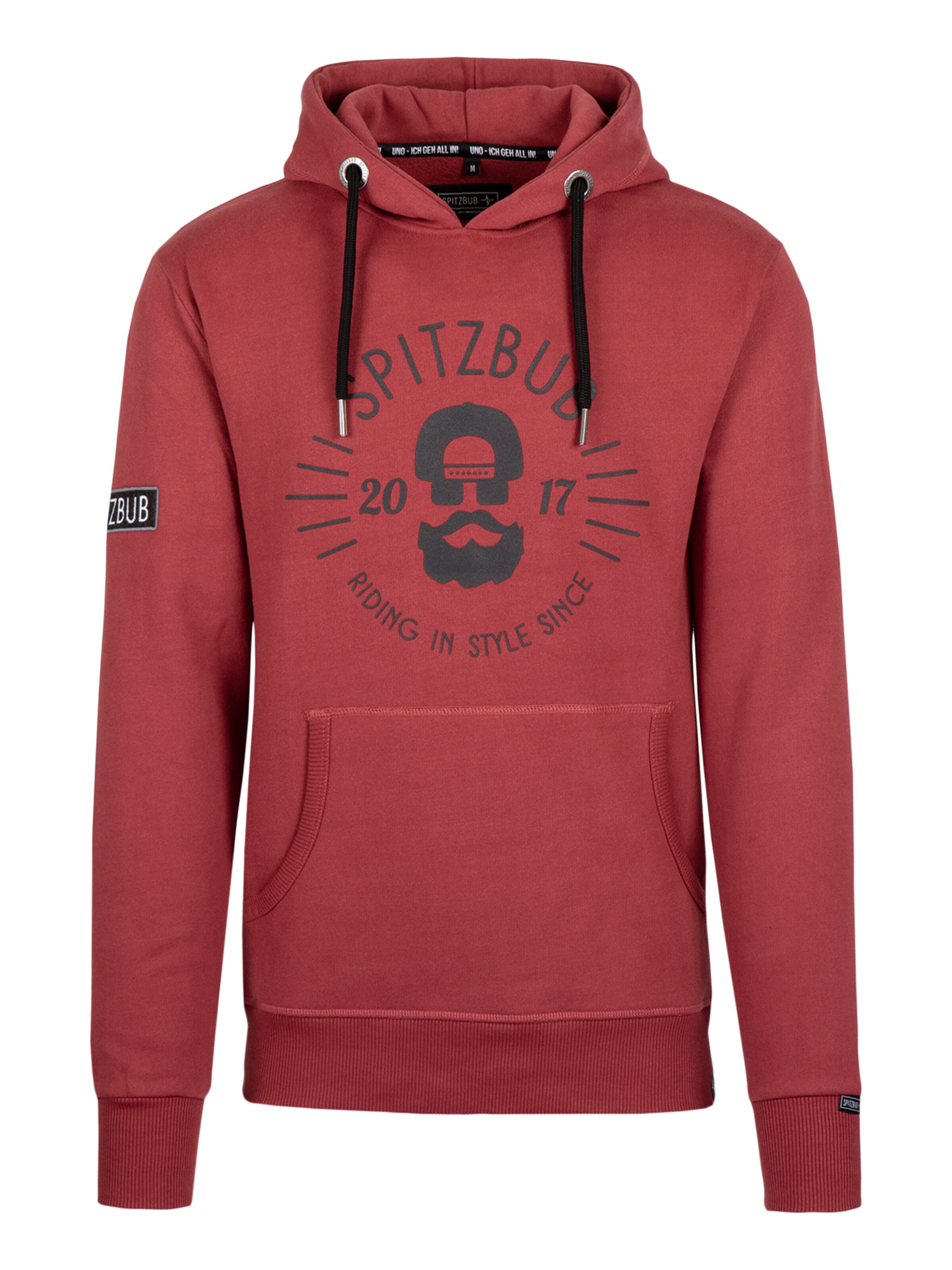 SPITZBUB Sweatshirt in Red: front